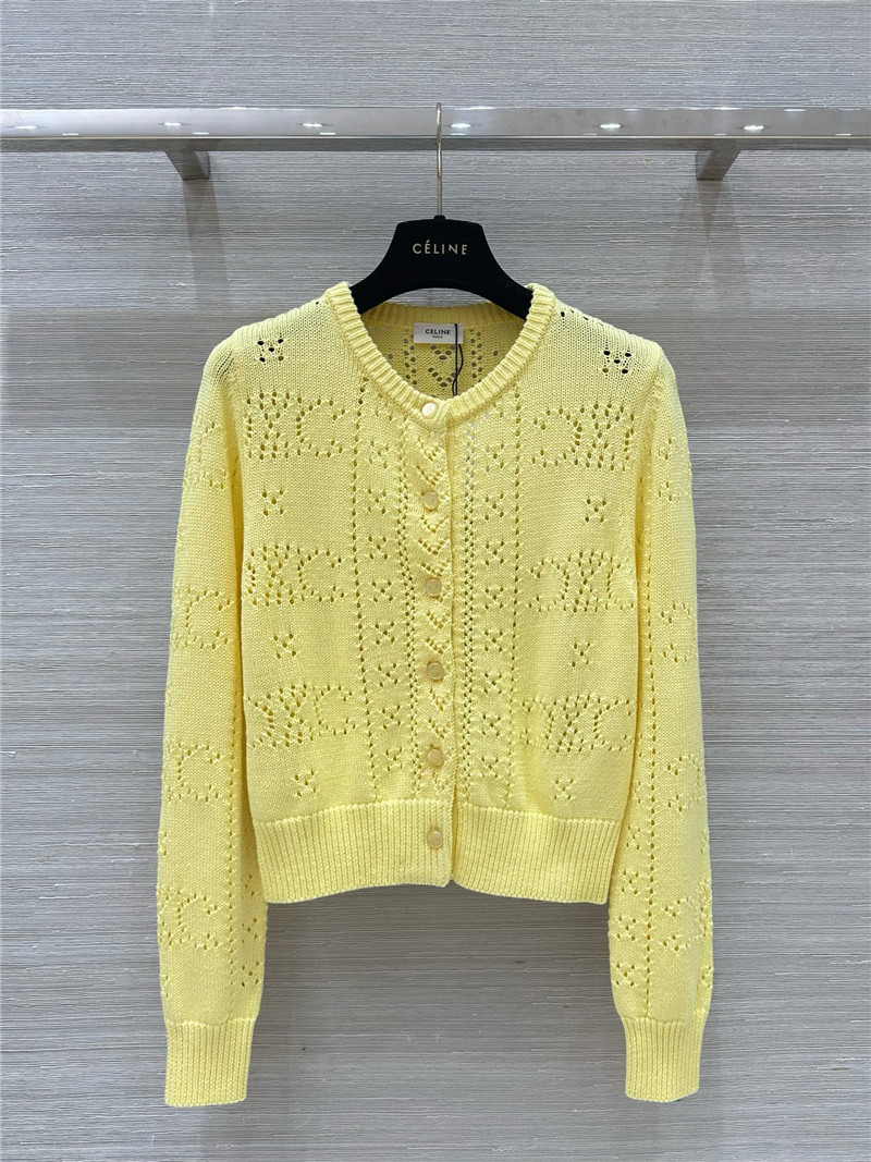 Ce1i*e arc de triomphe knitted cardigan replica clothes