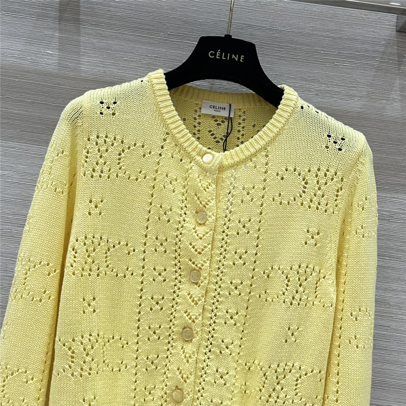 Ce1i*e arc de triomphe knitted cardigan replica clothes