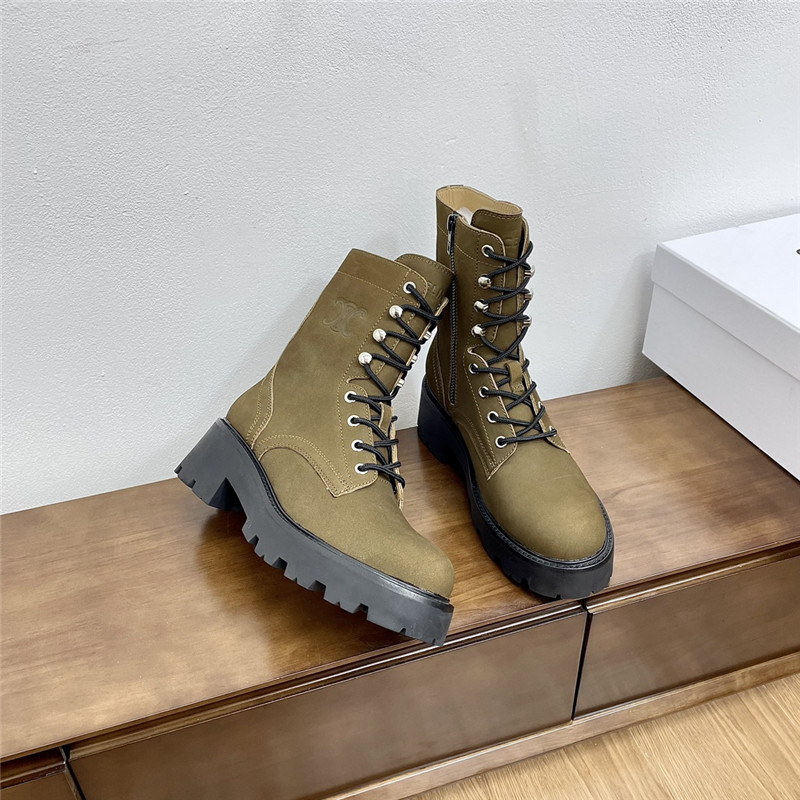 Ce1i*e suede triomphe rangers lace-up boot