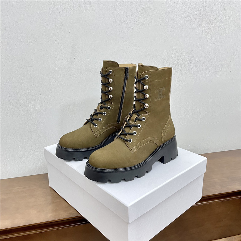 Ce1i*e suede triomphe rangers lace-up boot