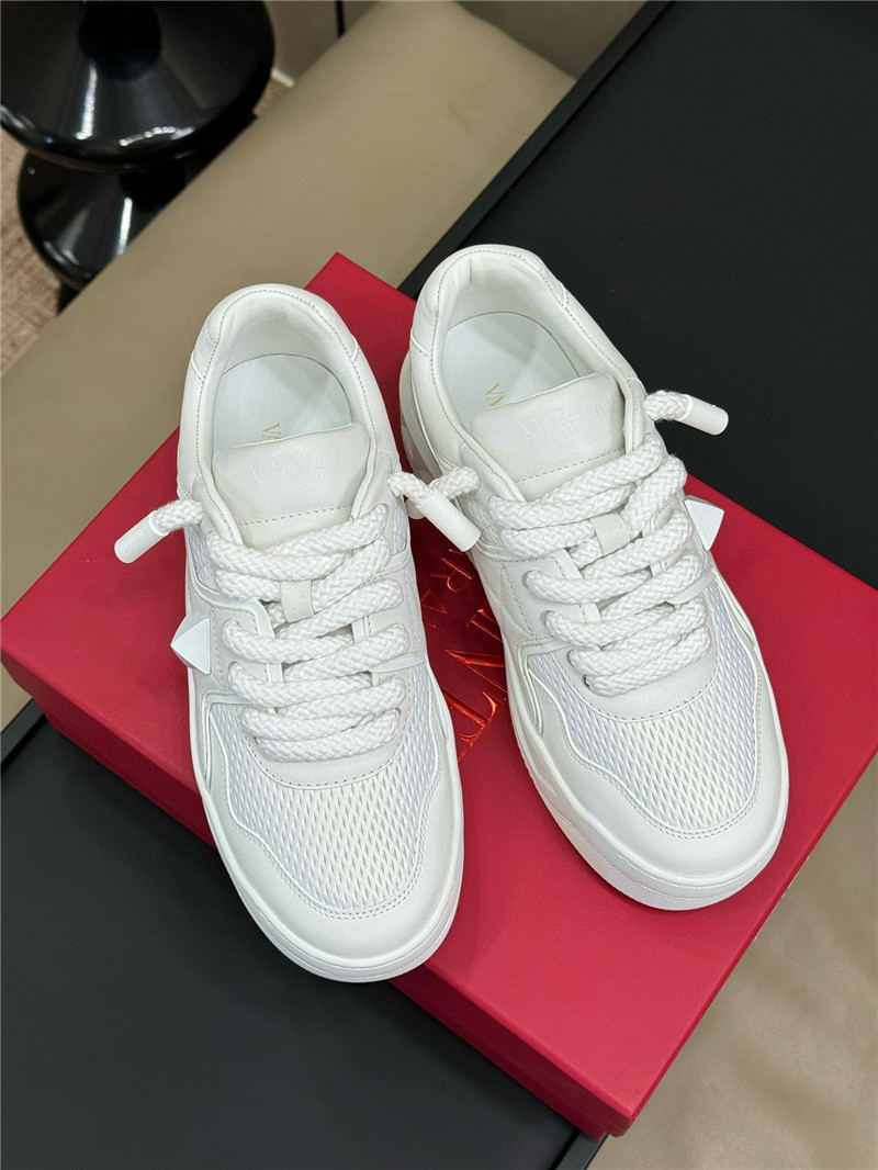 Va1e*ntin0 one stud xl nappa leather low-top sneaker