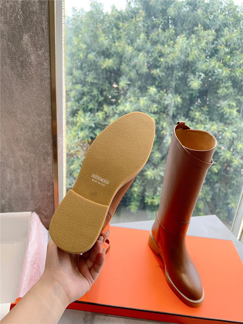 H**me5 faustine boot in brown