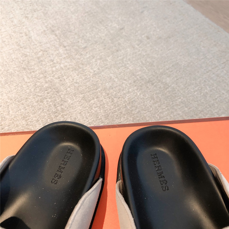 H**me5 go mule beige suede