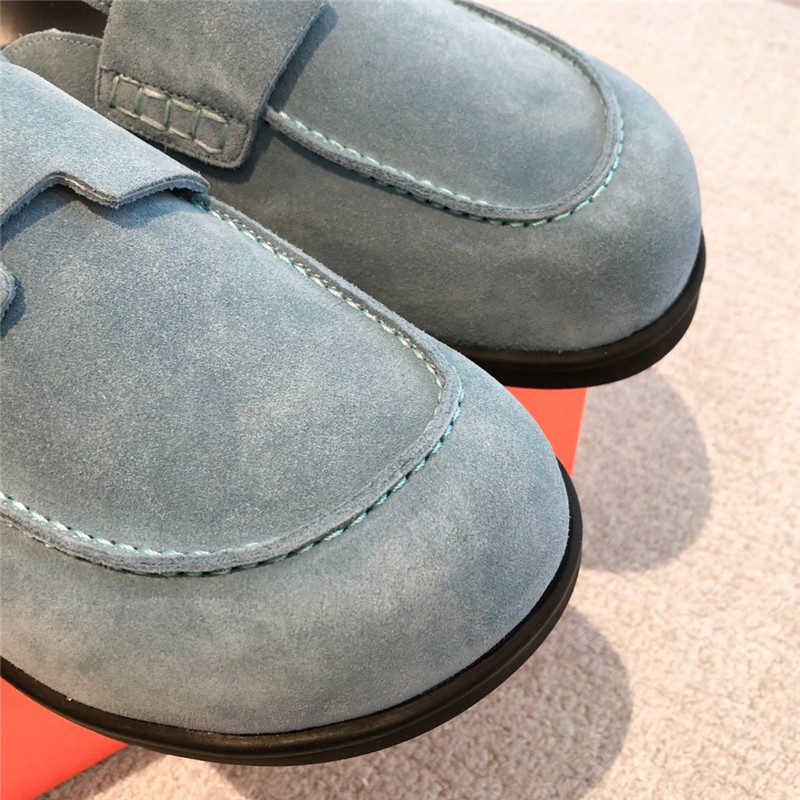 H**me5 go mule grey suede