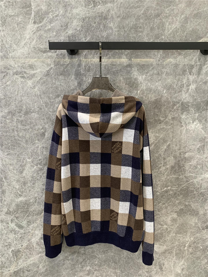 l0vis Vvtt0n lv jacquard knitted hoodie replica clothing sites