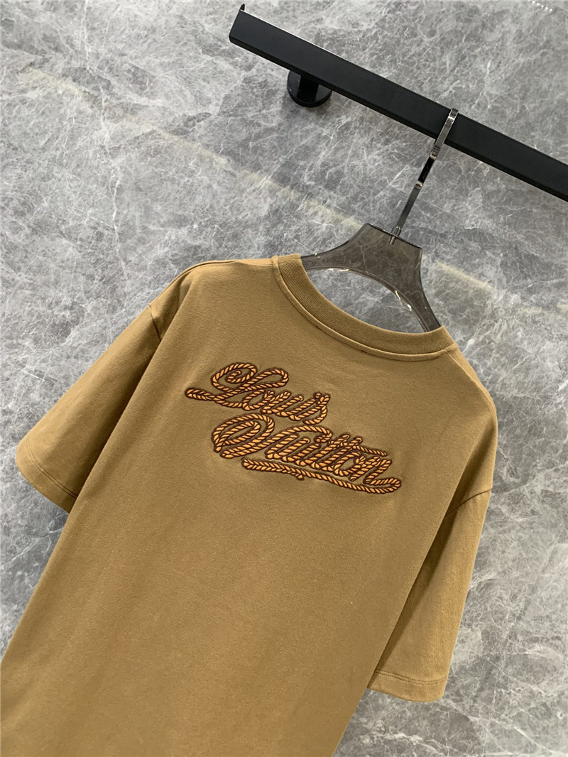 l0vis Vvtt0n lv round neck short sleeve t-shirt replica clothes