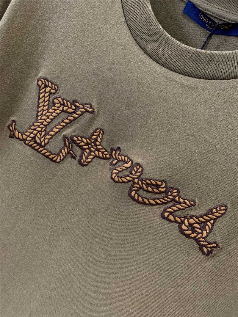 l0vis Vvtt0n lv round neck short sleeve t-shirt replica clothes