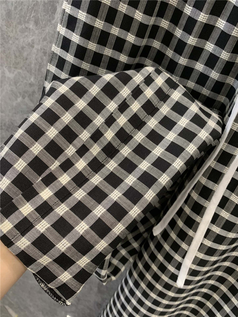 A1exa*der wang tencel plaid casual trousers replica clothes