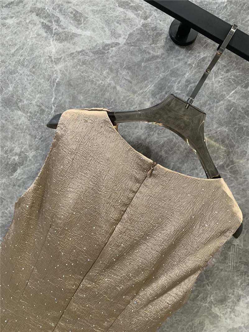 y51 hot D1am0nd gold sleeveless top replica d&g clothing