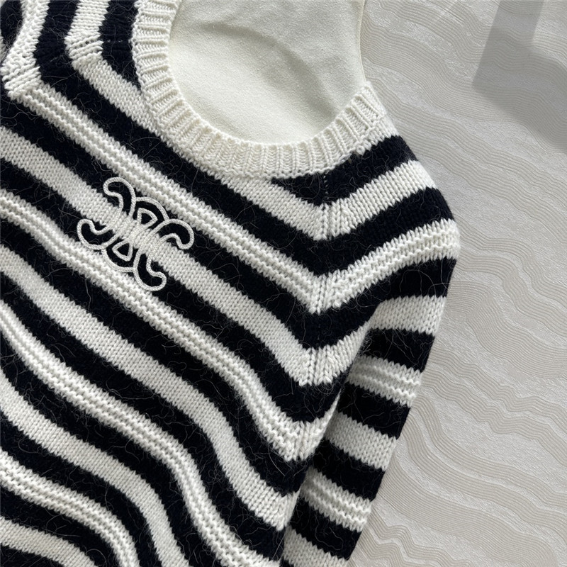 Ce1i*e triomphe striped pullover