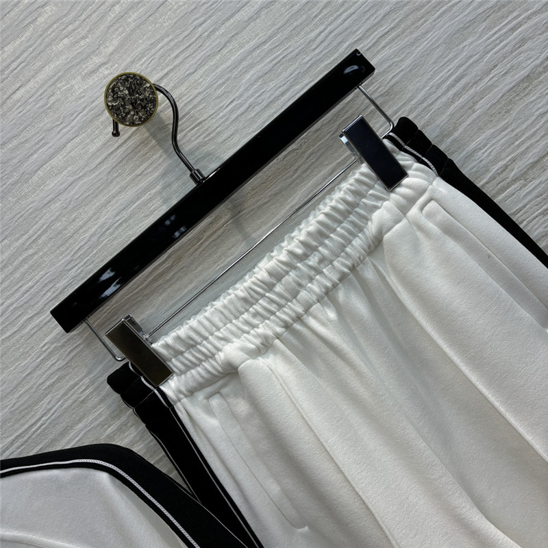 A1exa*der wang zipper sweatshirt + wide-leg pants set