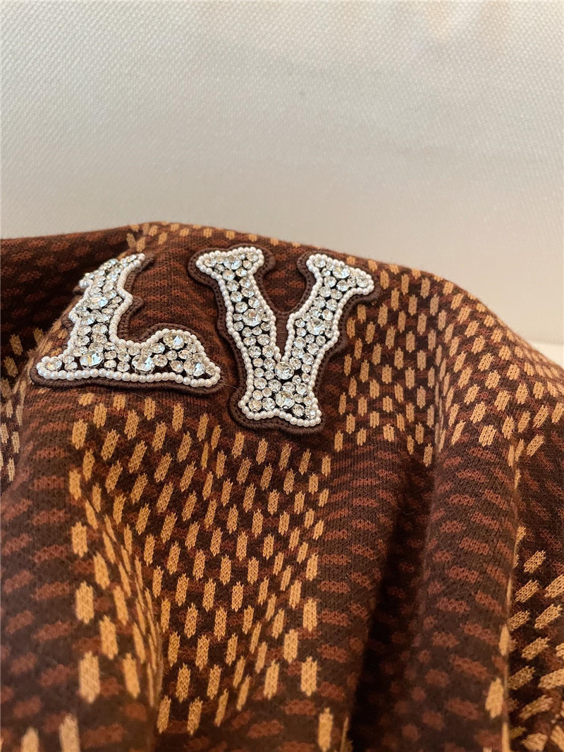 l0vis Vvtt0n lv plaid jacquard short sleeve replica d&g clothing