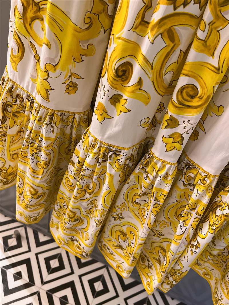 Dolce & Gabbana d&g glaze series long skirt replica clothes