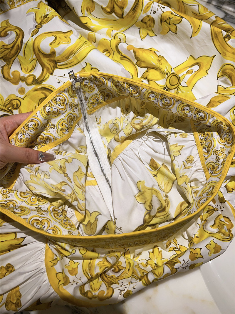 Dolce & Gabbana d&g glaze series long skirt replica clothes