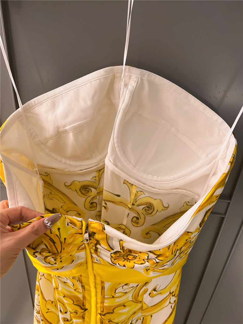 Dolce & Gabbana d&g tube top dress replica clothing