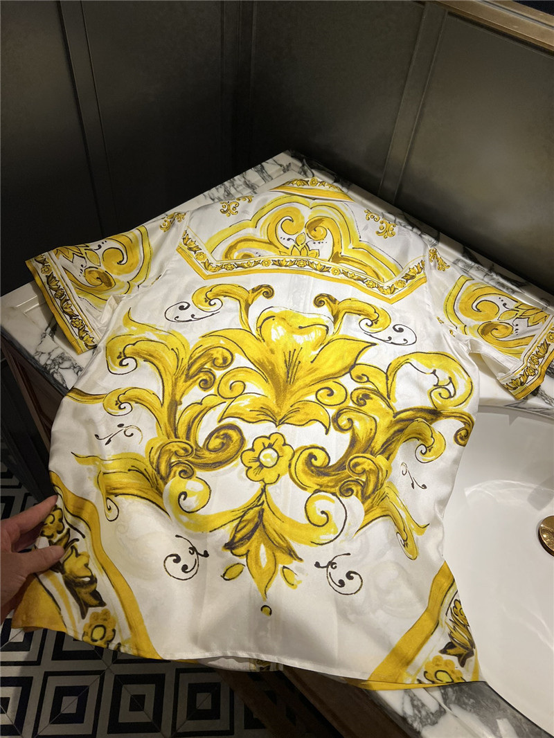 Dolce & Gabbana d&g glaze series short-sleeved top