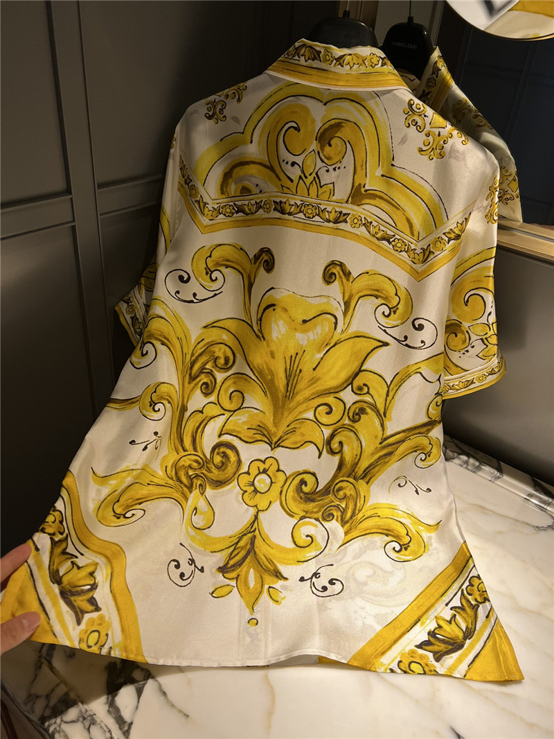 Dolce & Gabbana d&g glaze series short-sleeved top