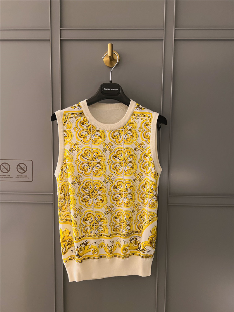 Dolce & Gabbana d&g silk two-piece replica clothing