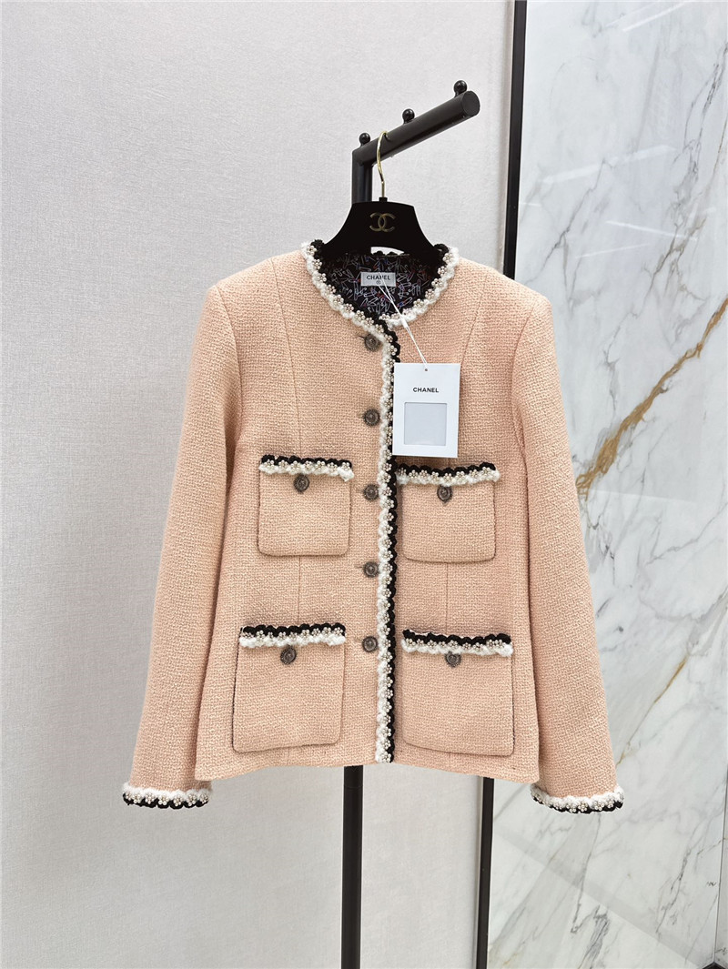 Ch**el new lace braided jacket replica clothing