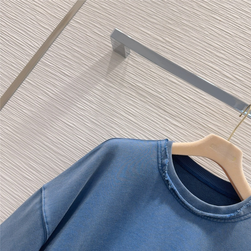 M1um1u simple long-sleeved sweatshirt replica clothing sites