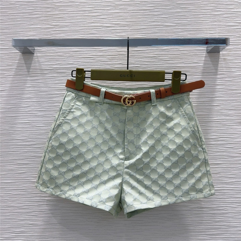 Gvc*1 jacquard fabric shorts replica clothing sites