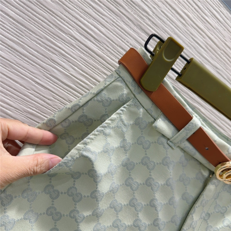 Gvc*1 jacquard fabric shorts replica clothing sites