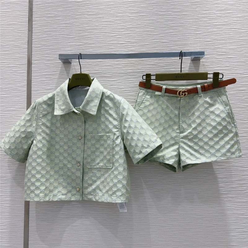 Gvc*1 jacquard fabric shorts replica clothing sites