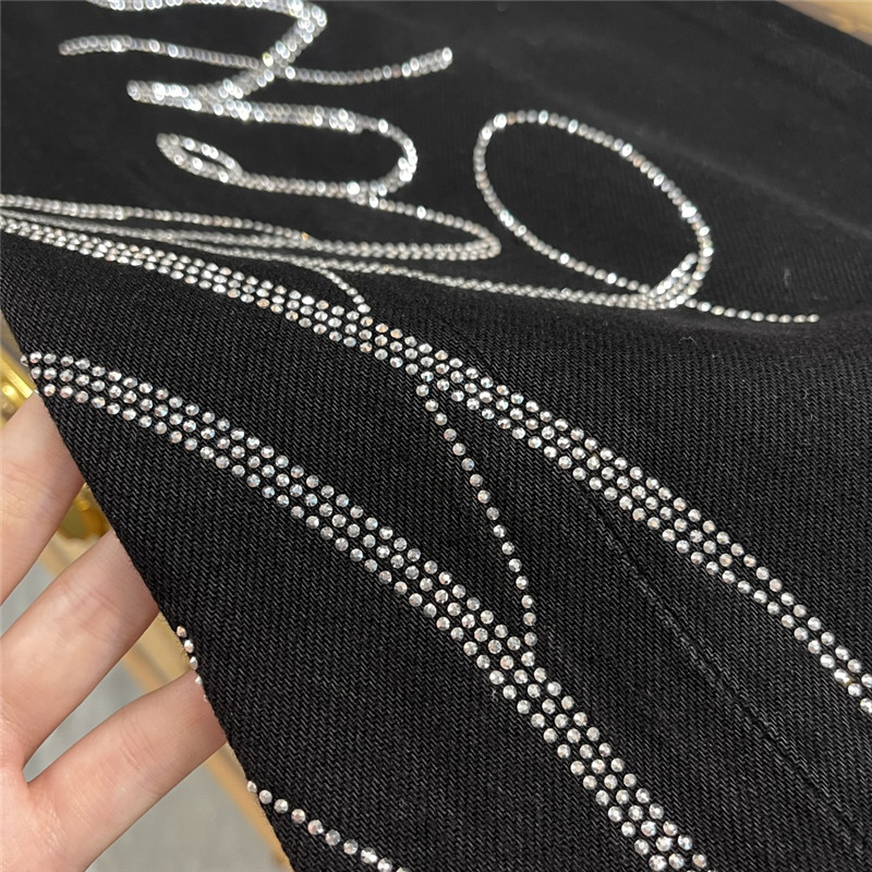 A1exa*der wang rhinestone jeans replica d&g clothing