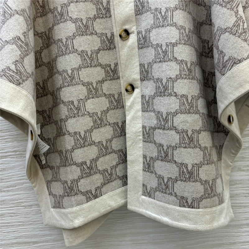 Vanitoo hooded short sheepskin cape coat replica clothes