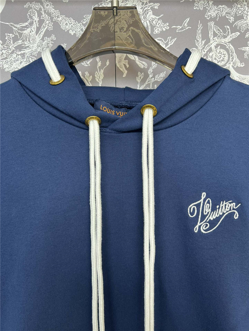 l0vis Vvtt0n lv knot embroidered hooded sweatshirt replica clothes