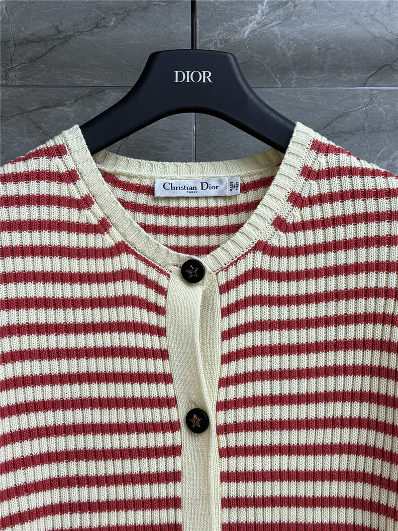 D10r striped knitted two-piece set replica d&g clothing