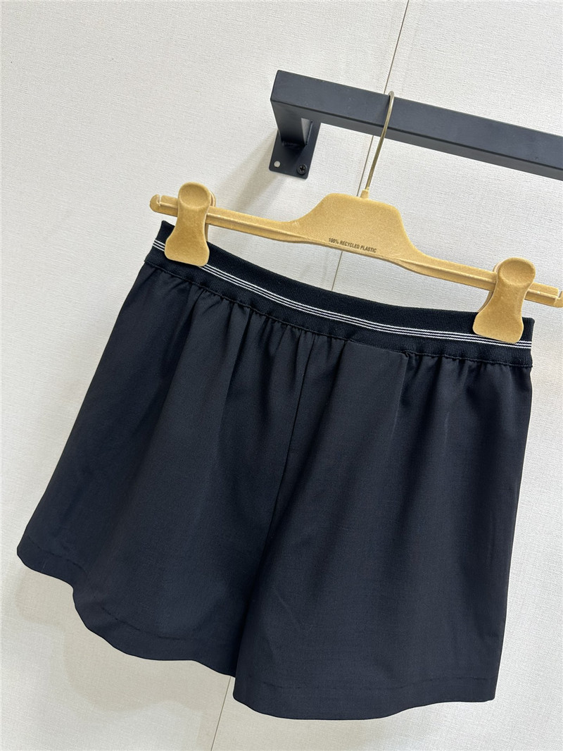 M1um1u high waist wide leg shorts replica clothes