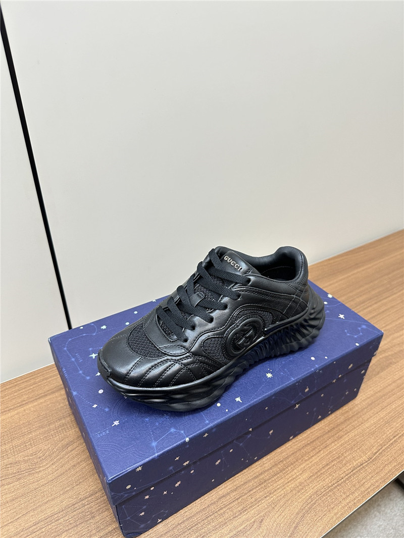 Gvc*1 black chunky sneakers