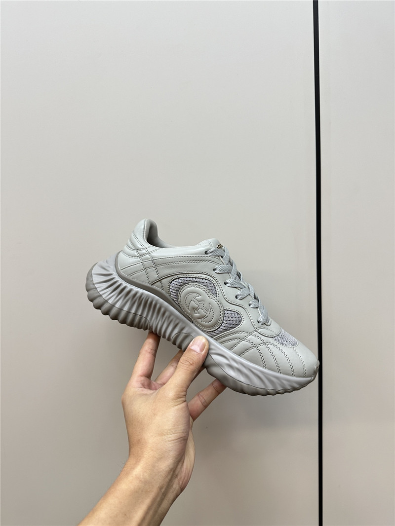 Gvc*1 gray chunky sneakers