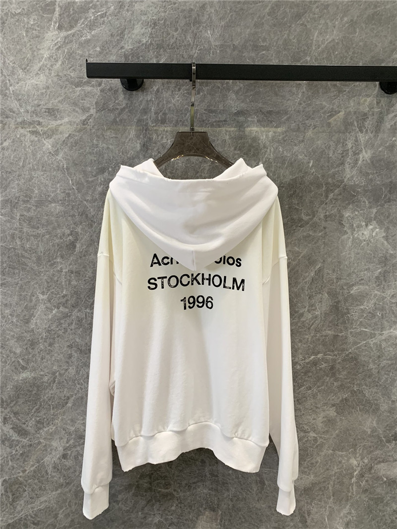 acne studios frayed edge hoodie replicas clothes
