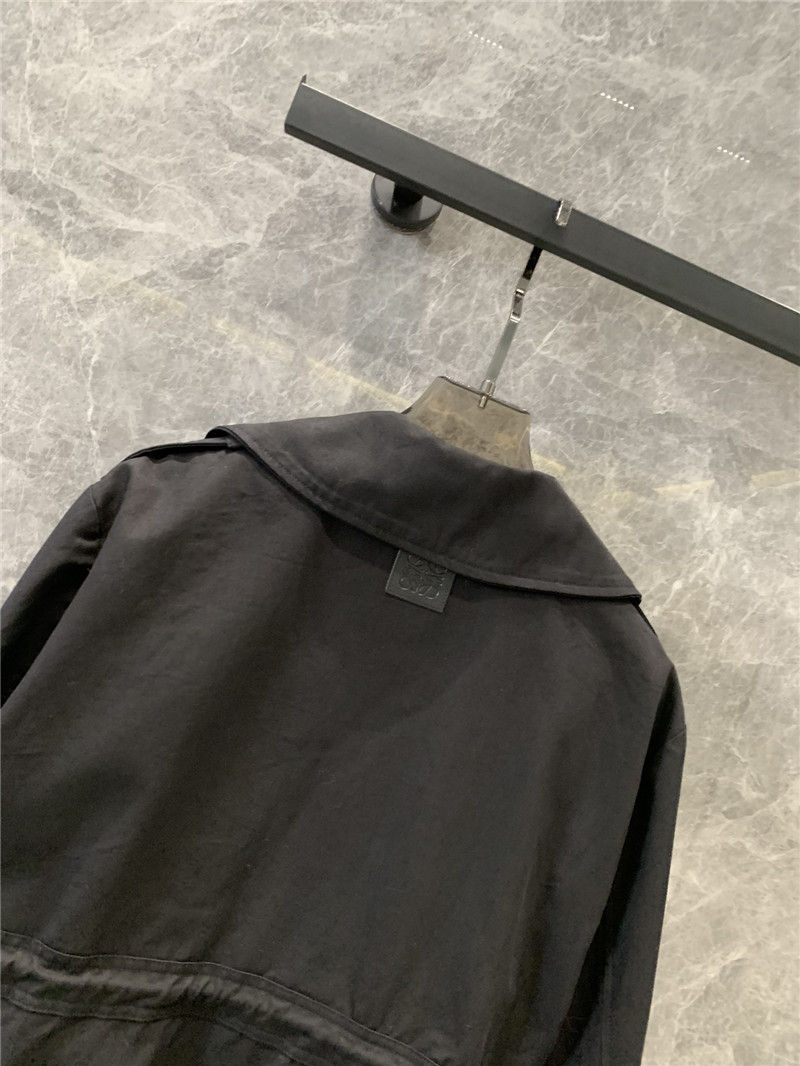 L0ew* drawstring four pocket design jacket replica clothes