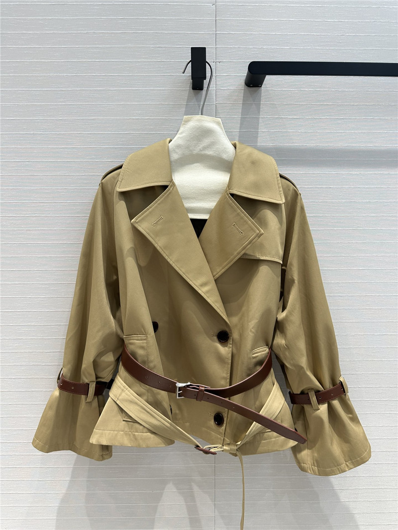 Pra*a waist short trench coat replica d&g clothing