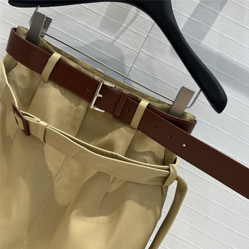 Pra*a temperament midi skirt replica designer clothes