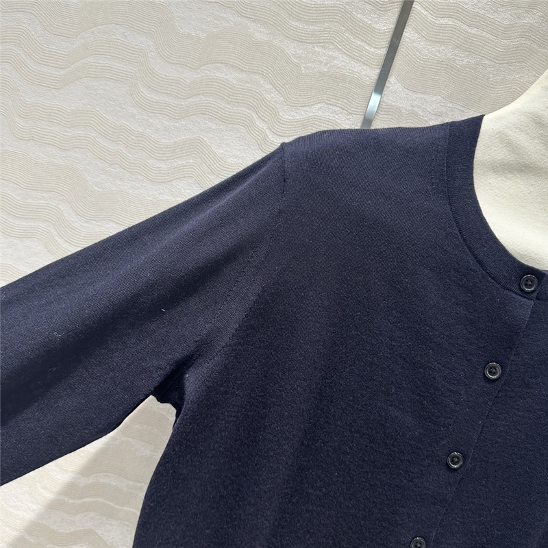 The R0w fine wool cardigan replica d&g clothing