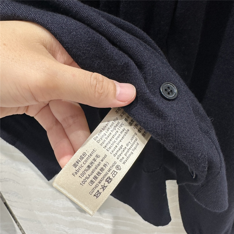 The R0w fine wool cardigan replica d&g clothing