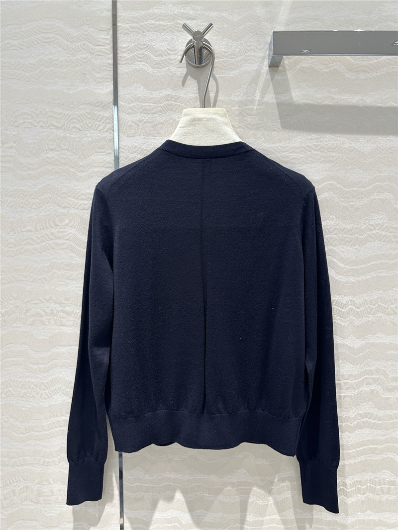 The R0w fine wool cardigan replica d&g clothing