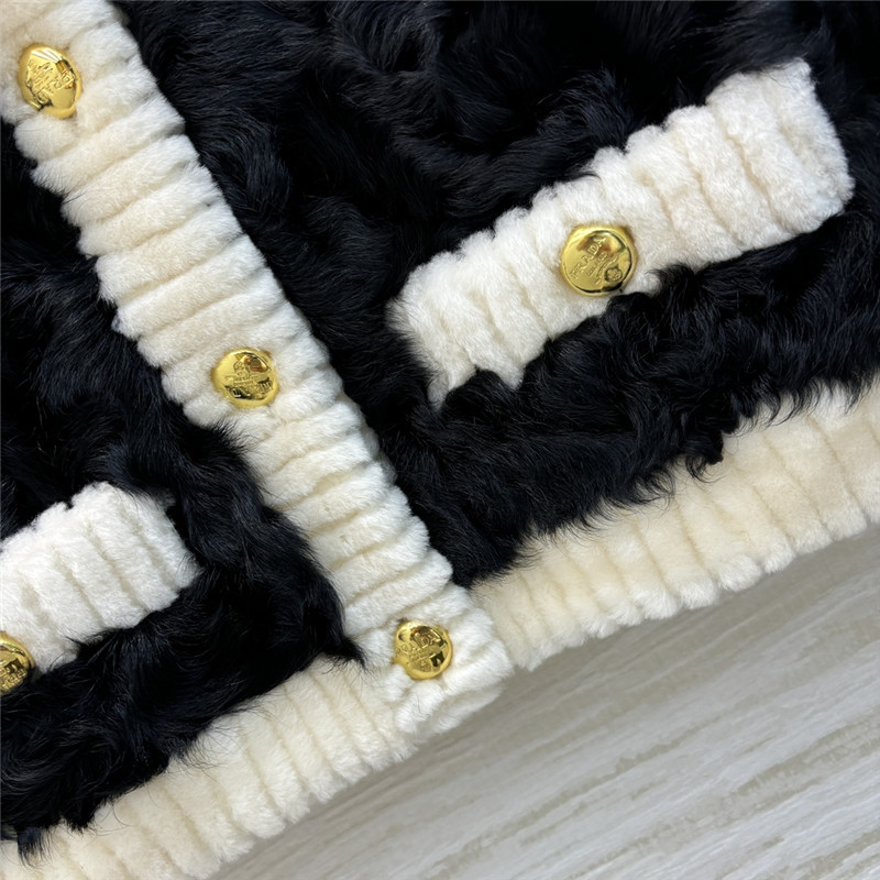 Pra*a crew neck cropped jacket replica d&g clothing