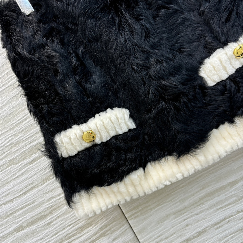 Pra*a french lambswool skirt replica designer clothes