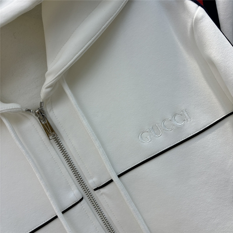 Gvc*1 ribbon stitching embroidered logo suit replica designer clothes