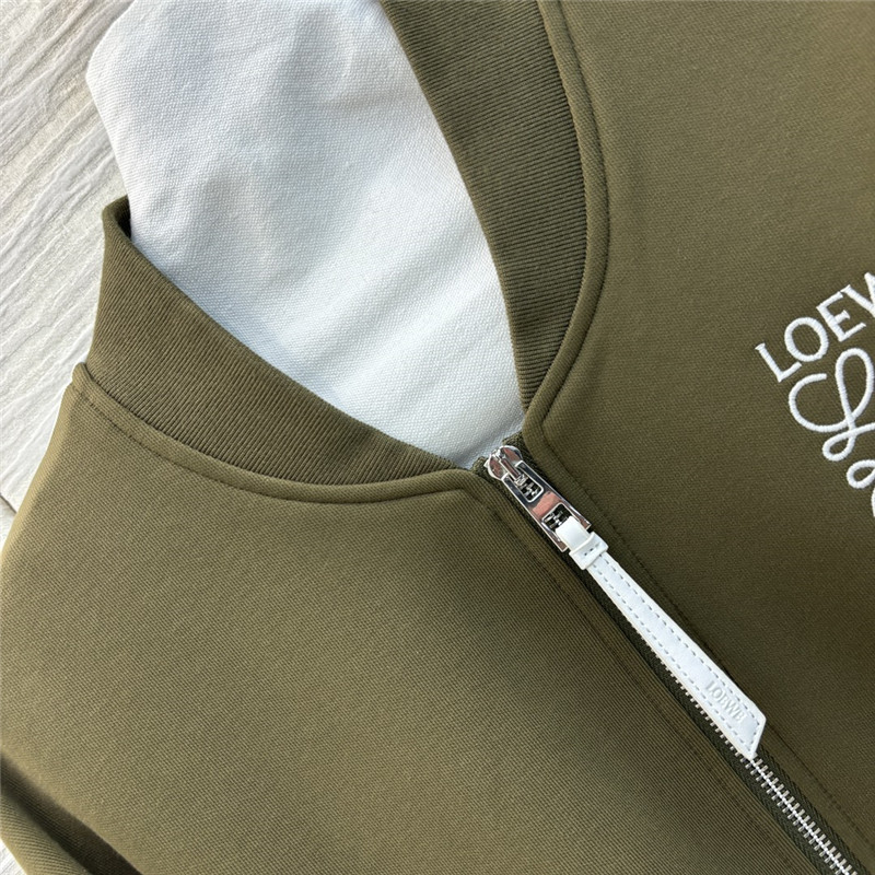 L0ew* stand collar zipper space cotton jacket replica d&g clothing