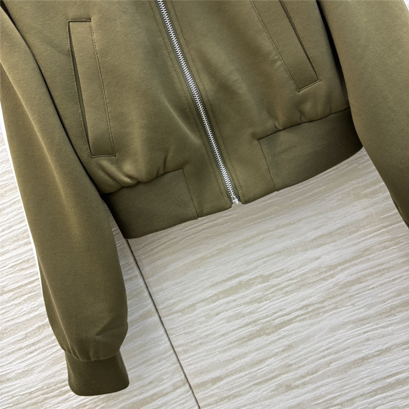 L0ew* stand collar zipper space cotton jacket replica d&g clothing