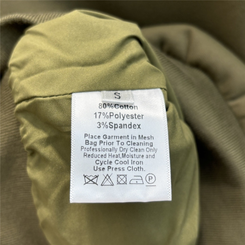 L0ew* stand collar zipper space cotton jacket replica d&g clothing