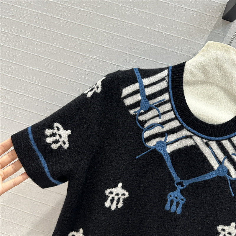 H**me5 cashmere short-sleeved sweater replicas clothes