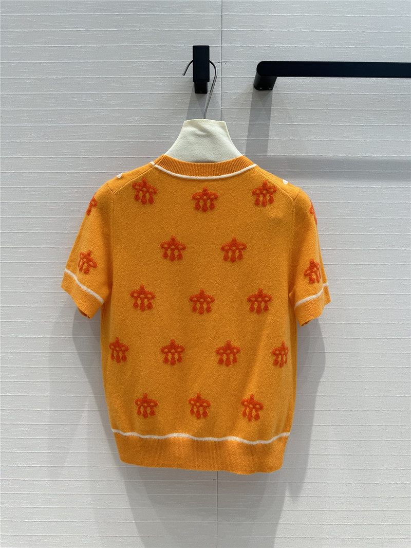 H**me5 cashmere short-sleeved sweater replicas clothes