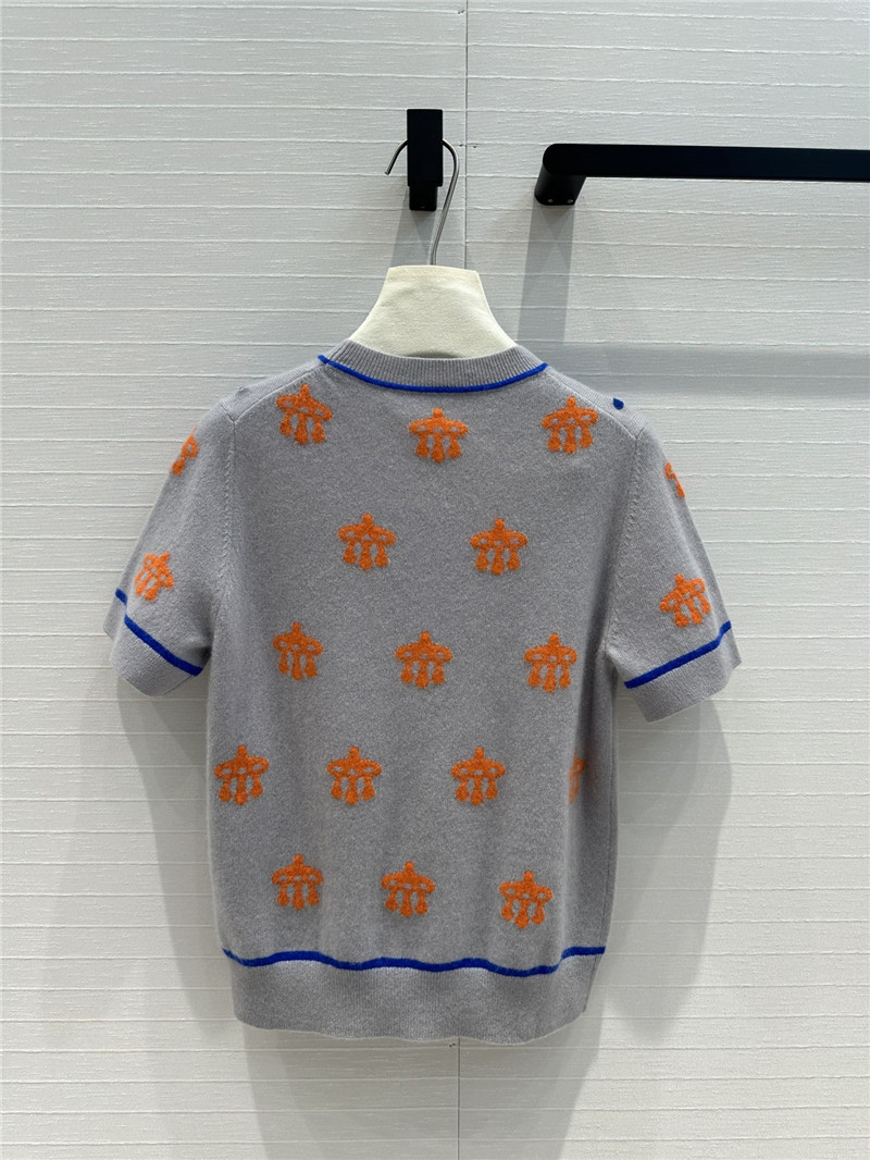 H**me5 cashmere short-sleeved sweater replicas clothes